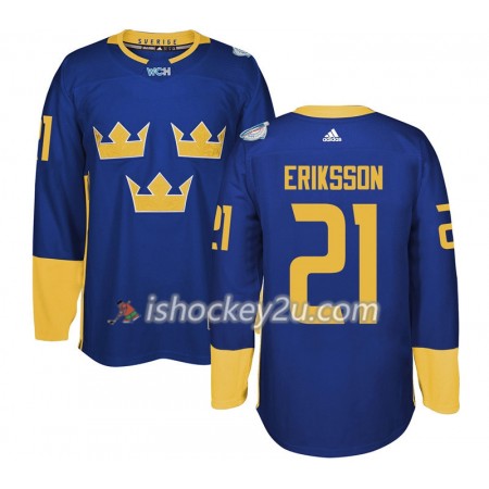Sverige Trøje Loui Eriksson 21 2016 World Cup Lilla Premier Sverige Trøje Loui Eriksson 21 2016 World Cup Lilla Premier